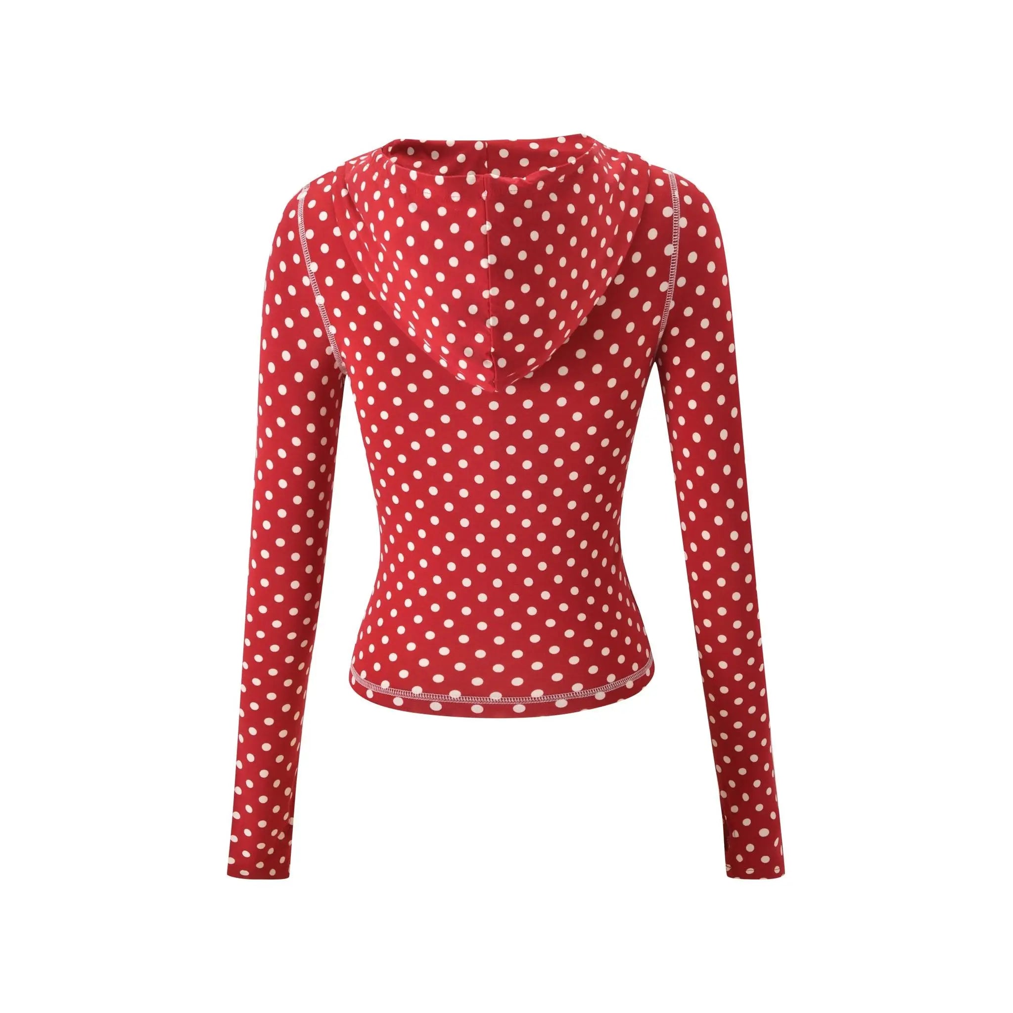 Statement Cherry Polka Slim-Fit